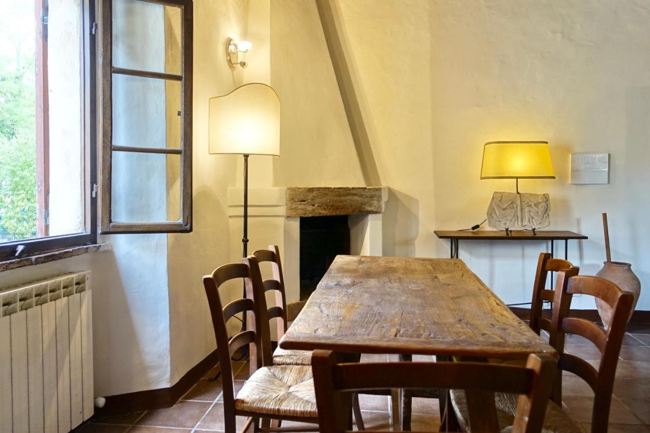 Casa Alla Vecchia Posta Di Баньо-Віньоні Екстер'єр фото