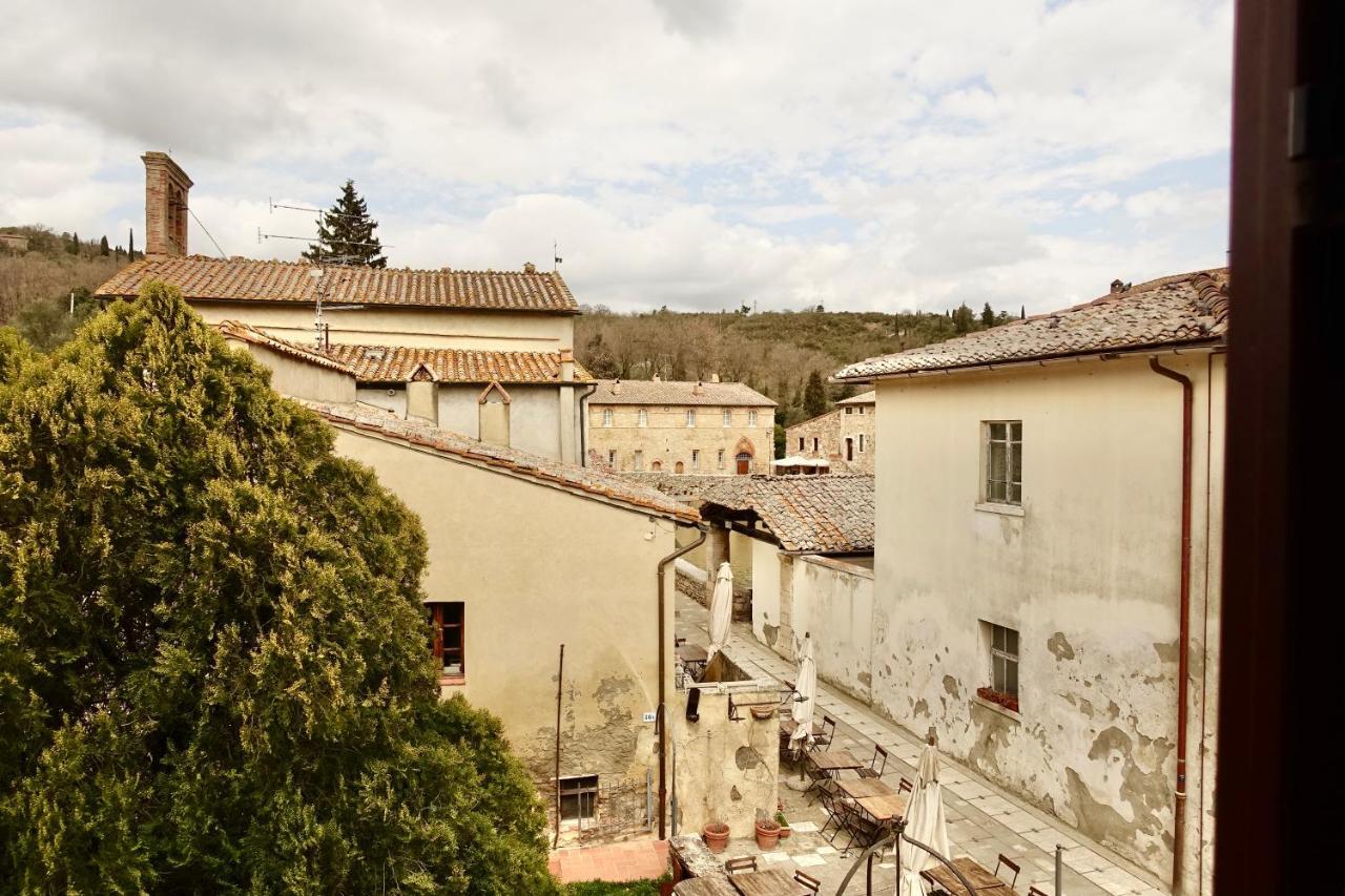 Casa Alla Vecchia Posta Di Баньо-Віньоні Екстер'єр фото